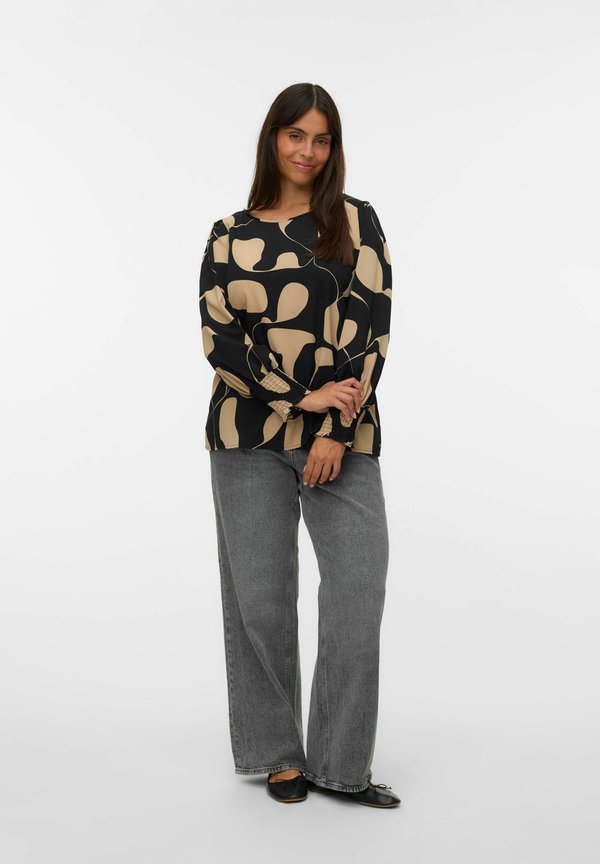 Vero Moda Curve VMCLYDIA  - Blouse - black