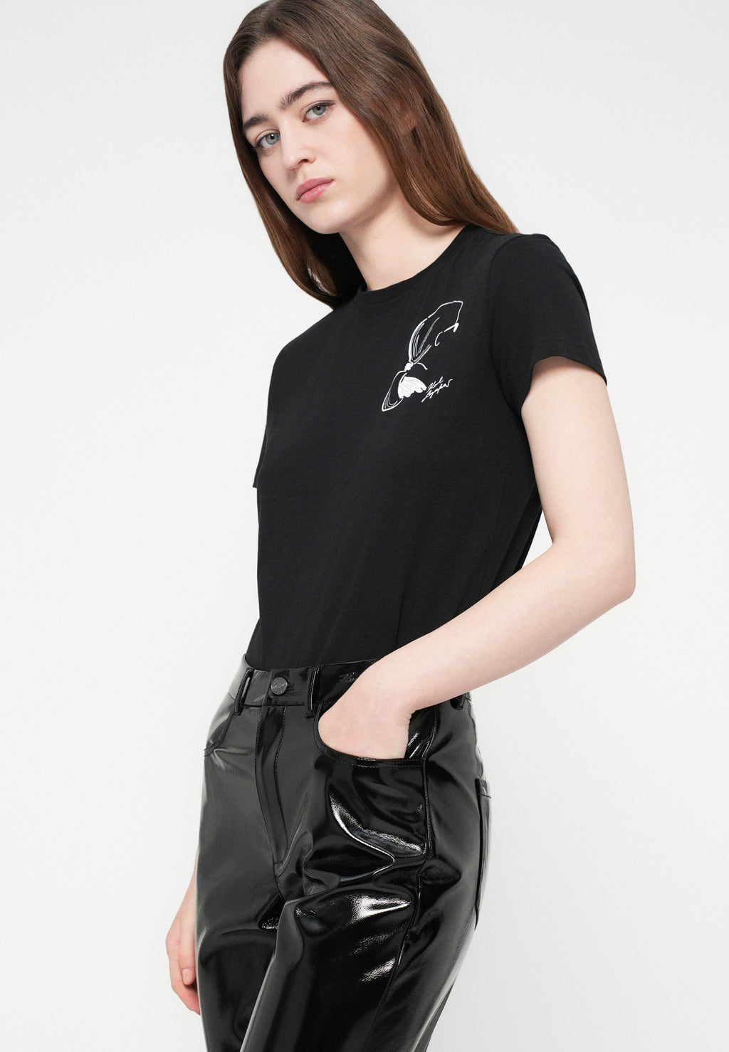 SHINY VINYL PANTS Media 4