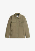Tommy Hilfiger PACKABLE LW SHIRT JACKET - Summer jacket - ghost fern