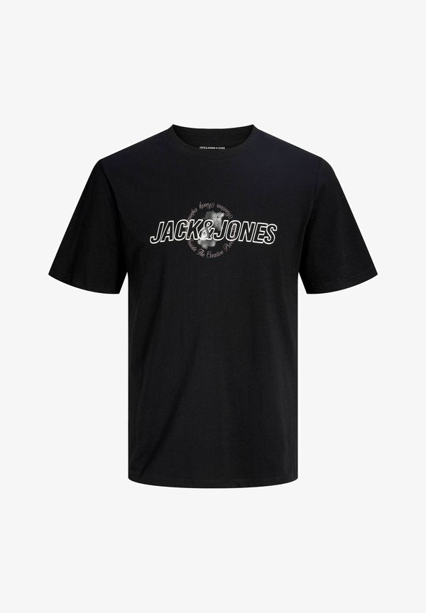 Jack & Jones Printed - Print T-shirt - black