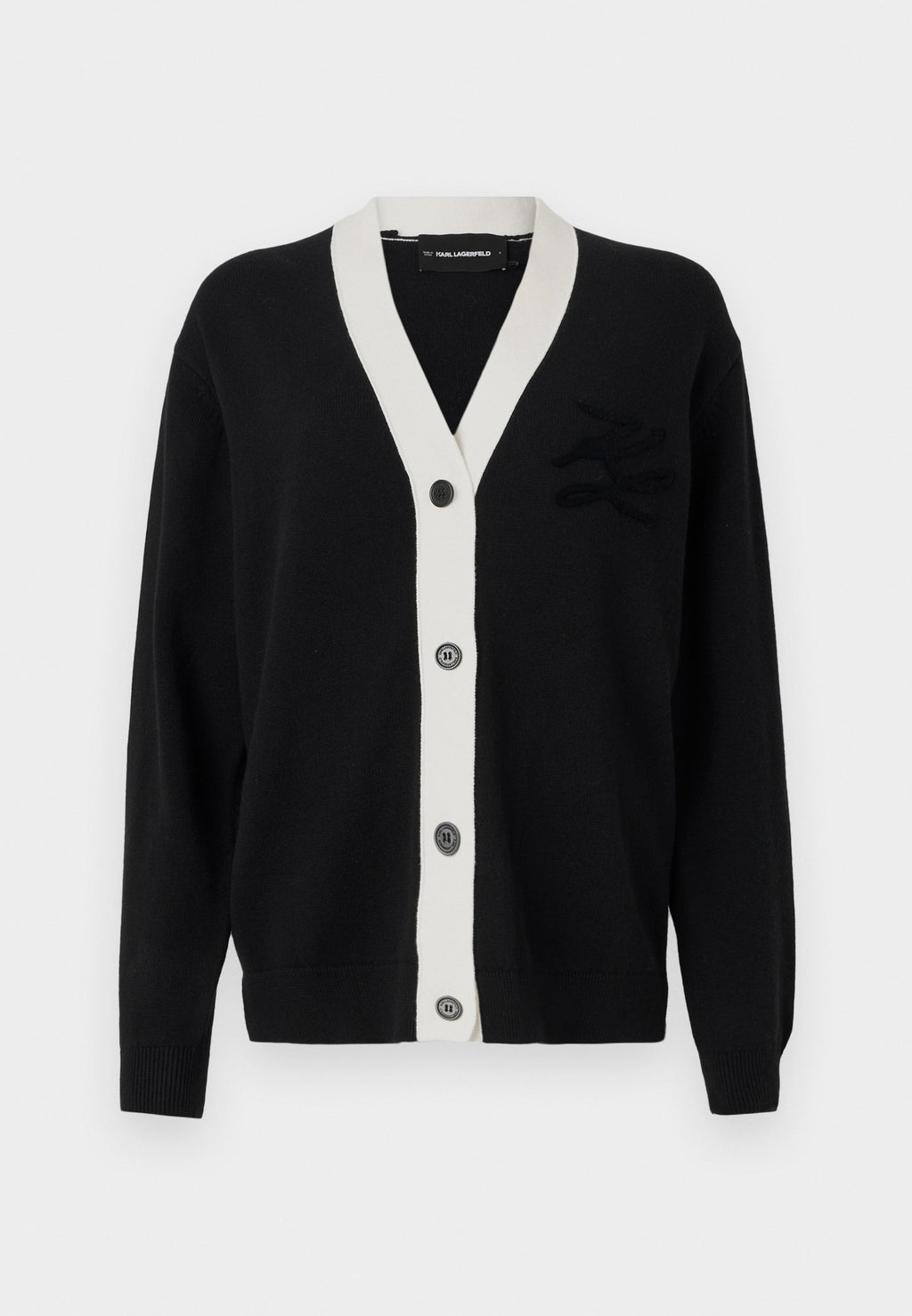 AUTOGRAPH CONTRAST CARDIGAN Media 1