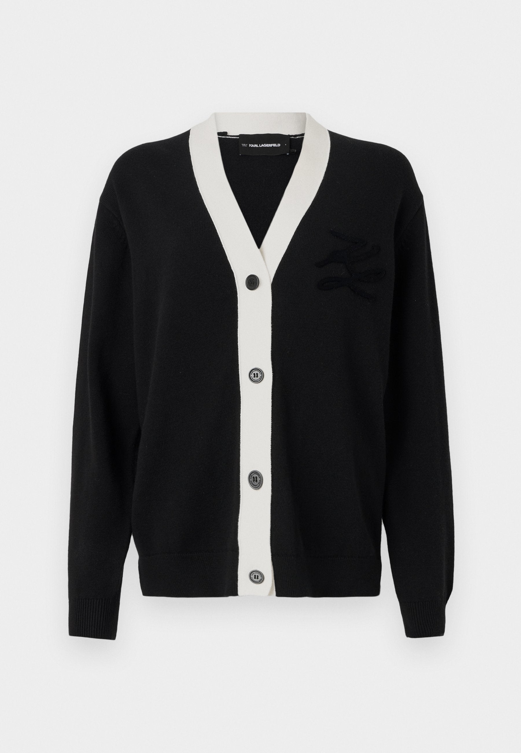 AUTOGRAPH CONTRAST CARDIGAN Media 1