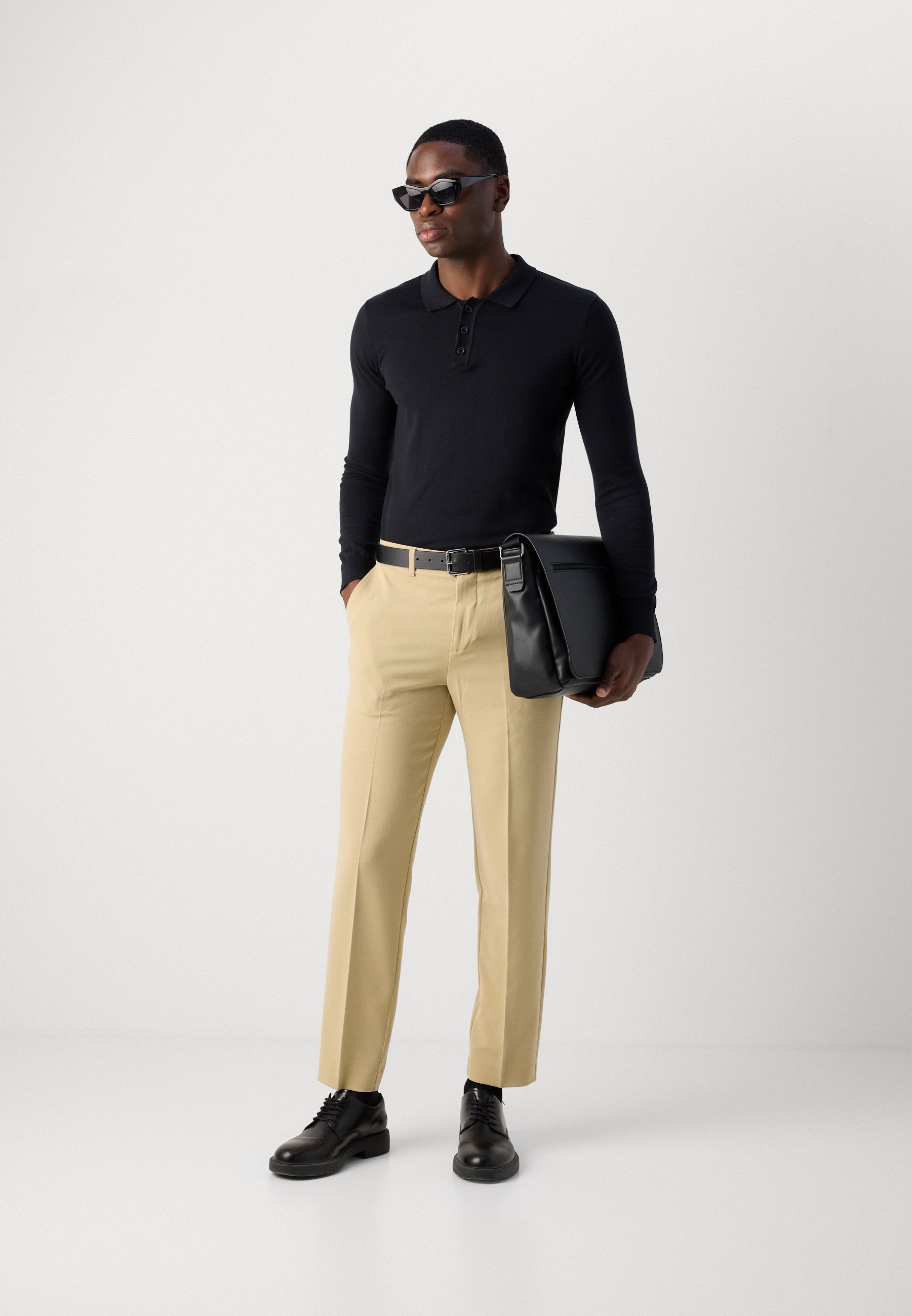 RELAXED FIT FORMAL PANTS Media 6