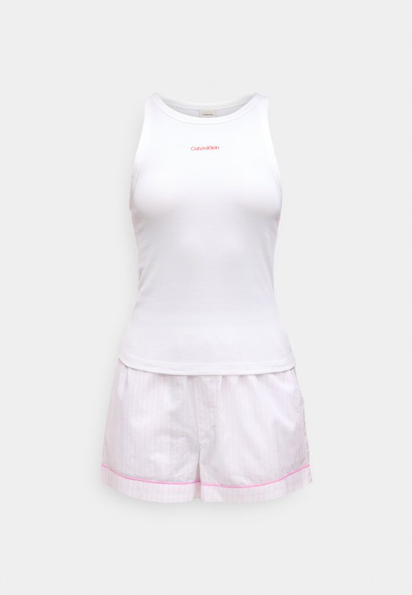 Calvin Klein Underwear DAY TANK SHORT  - Pyjama set - classic white