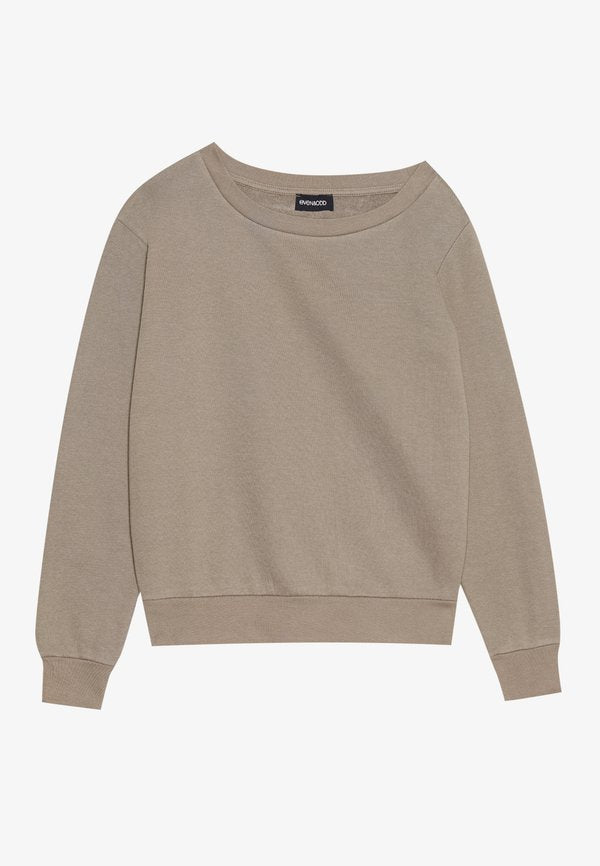 Even&Odd by Zalando BASIC OFF SHOULDER SWEATSHIRT