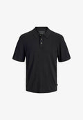 Jack & Jones Knitted Knitted - Polo shirt - black