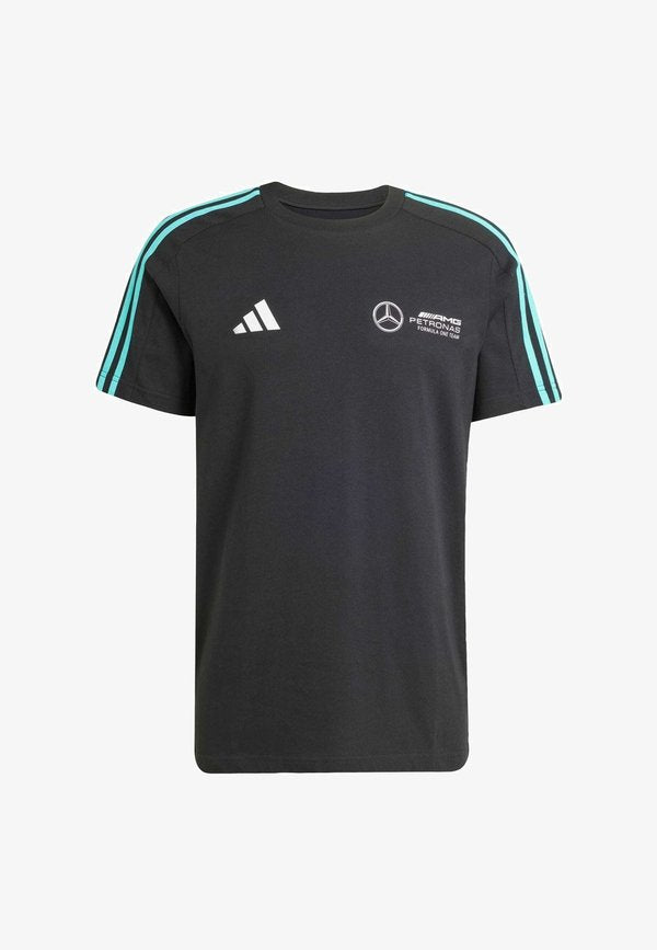 adidas Performance MERCEDES - AMG PETRONAS FORMULA ONE TEAM DNA - Print T-shirt - black   white