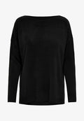 ONLY ONLAMALIA BOATNECK  - Jumper - black