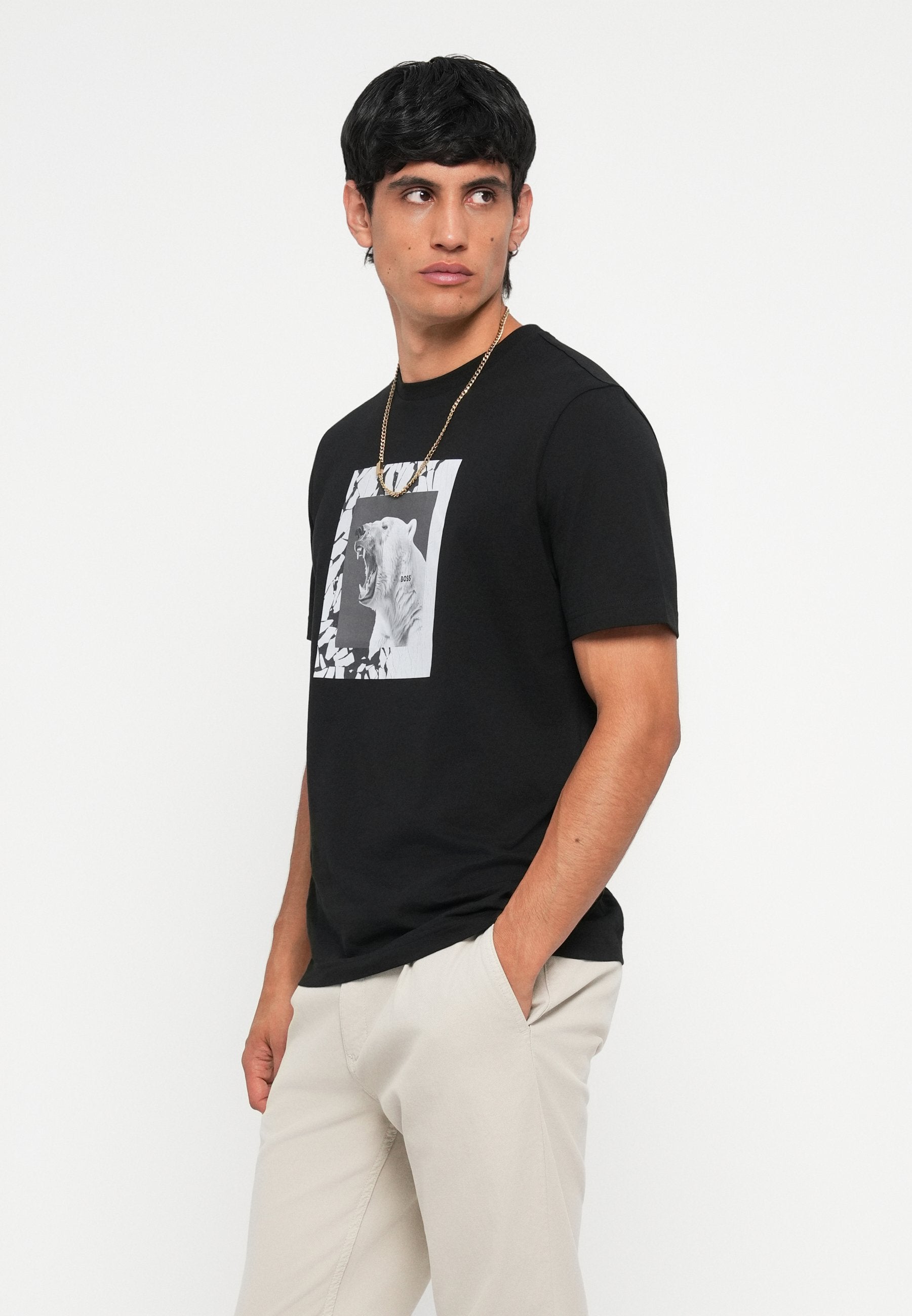 BOSS CHINO PLEATED