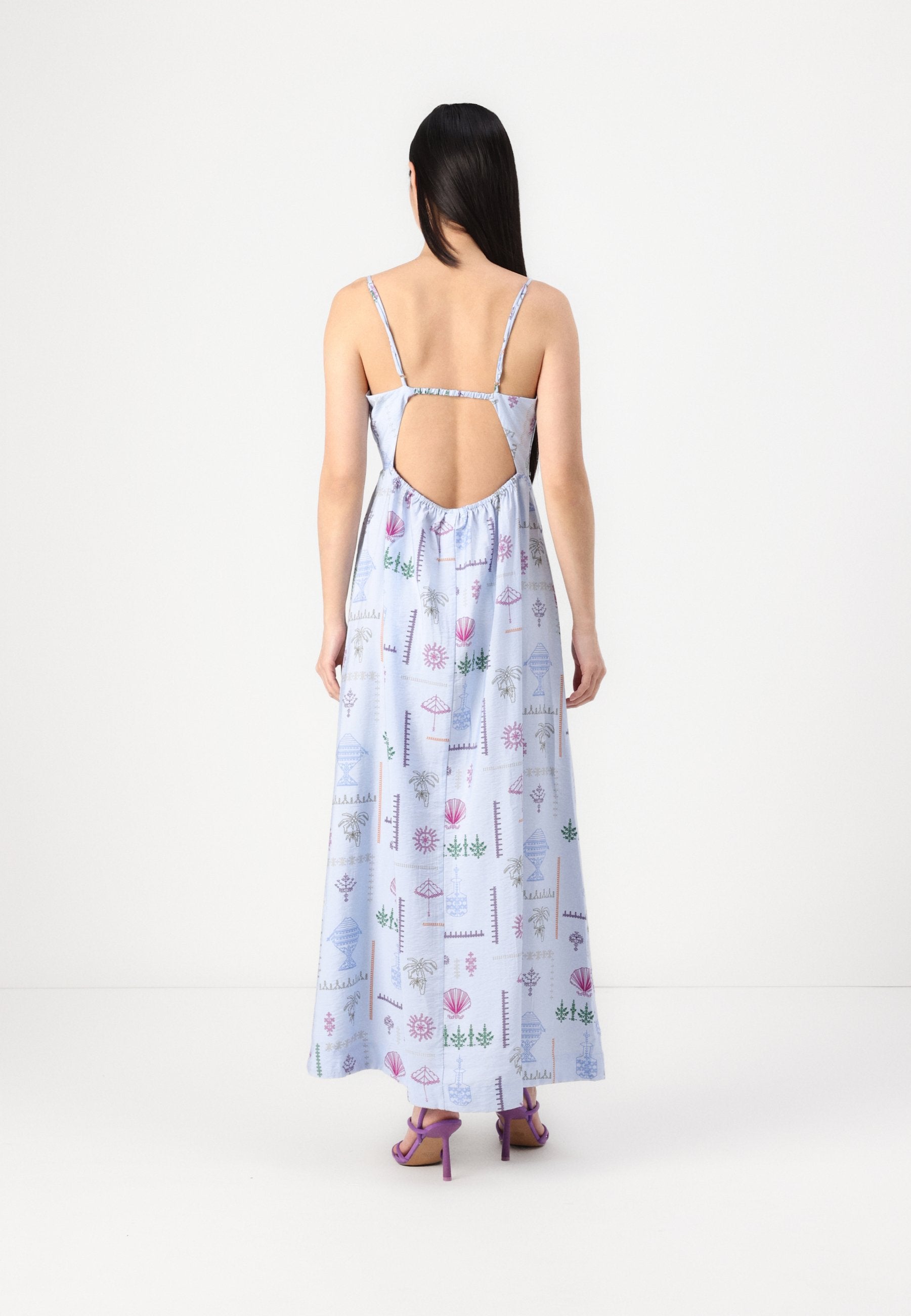 Object OBJHAILEY LONG DRESS