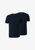 s.Oliver 2 PACK - Basic T-shirt - navy