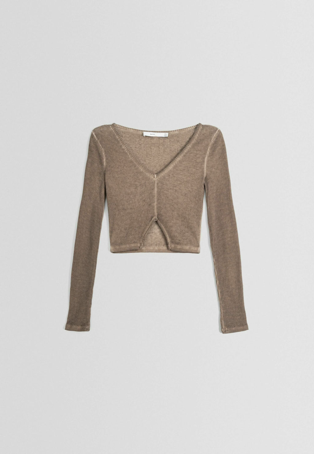 Bershka LONG SLEEVE OIL WASH