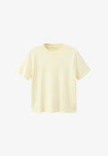 Mango ADULT - Print T-shirt - light yellow
