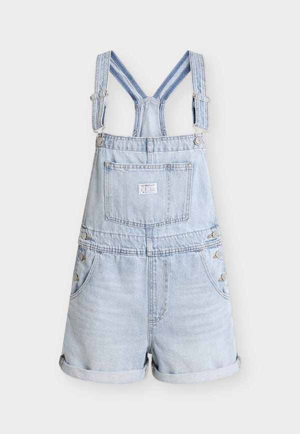 Levi's® VINTAGE LIGHTWEIGHT SHORTALLS - Dungarees - abraded art shortall
