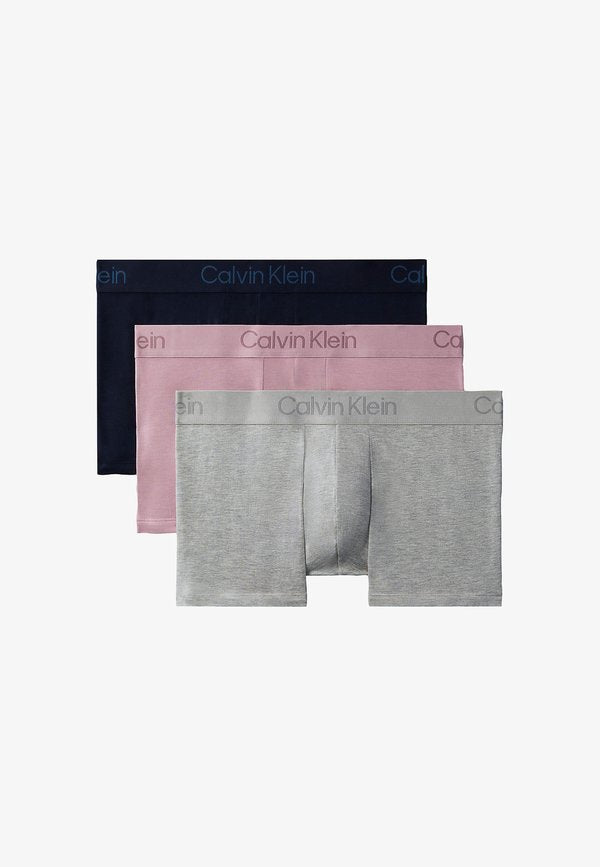 Calvin Klein Underwear 3 PACK - Trunks - dark sapphire dusty