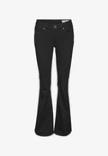 Vero Moda Flared fit VMSIGI Low rise - Flared Jeans - black denim