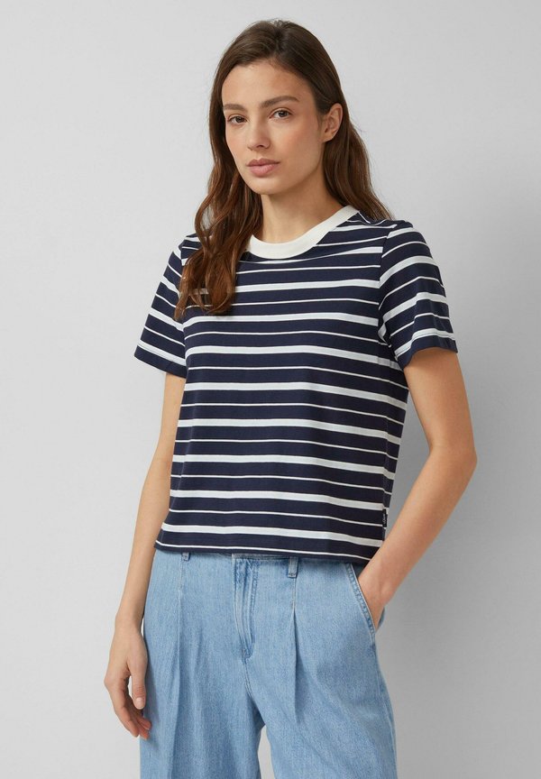 s.Oliver T-SHIRT - Print T-shirt - navy