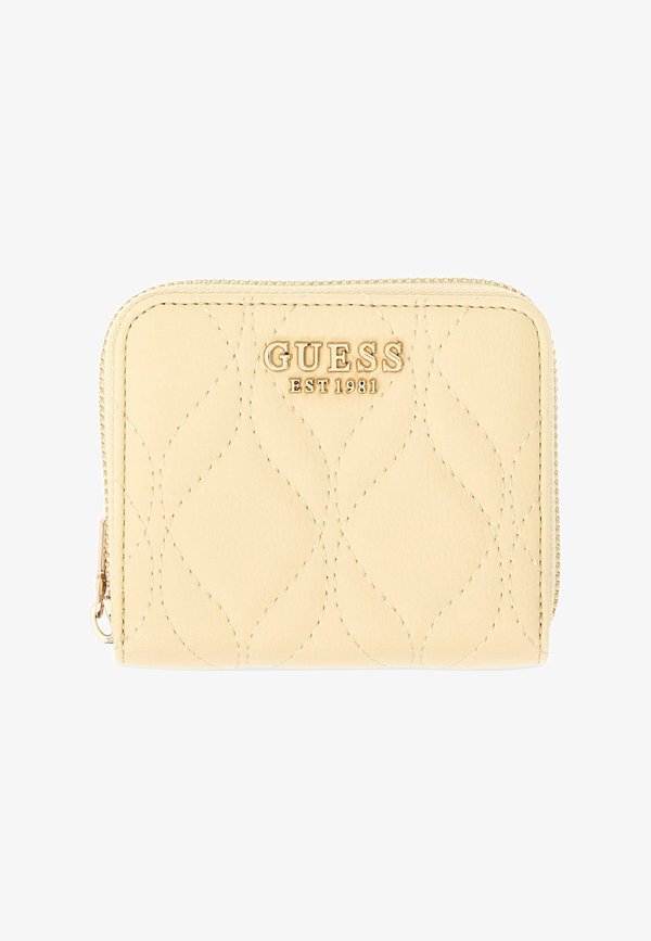 Guess MAXINE SLG SMALL ZIP AROUND - Wallet - gelb