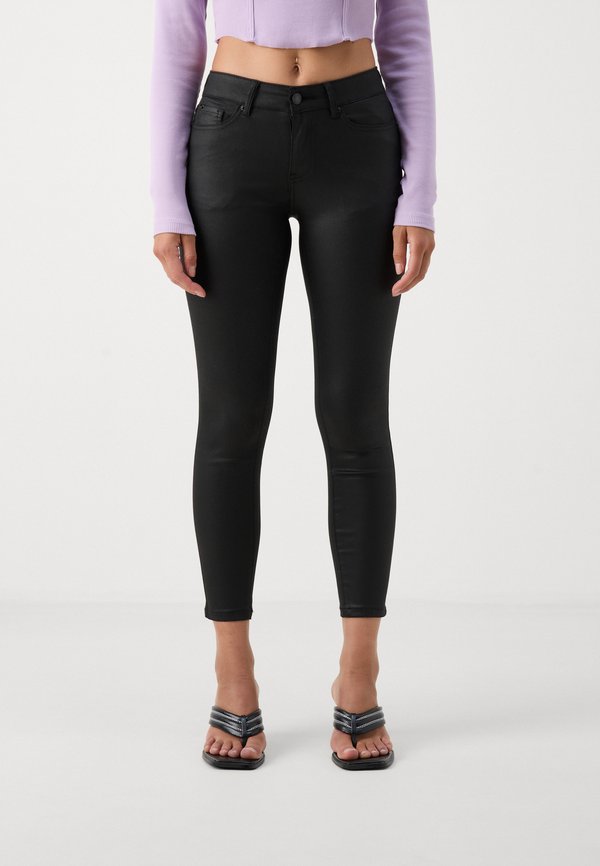 Vero Moda Petite VMFLASH SKINNY PANTS - Jeggings - black