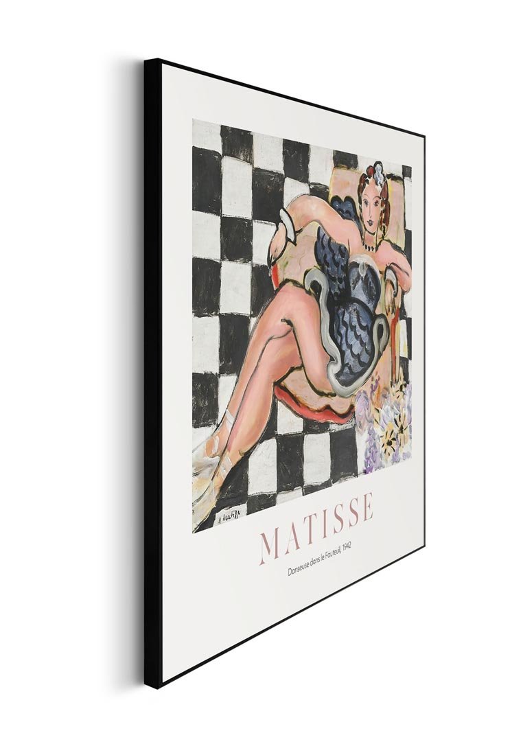 Orange Wallz DANSEUSE DANS LE FAUTEUIL