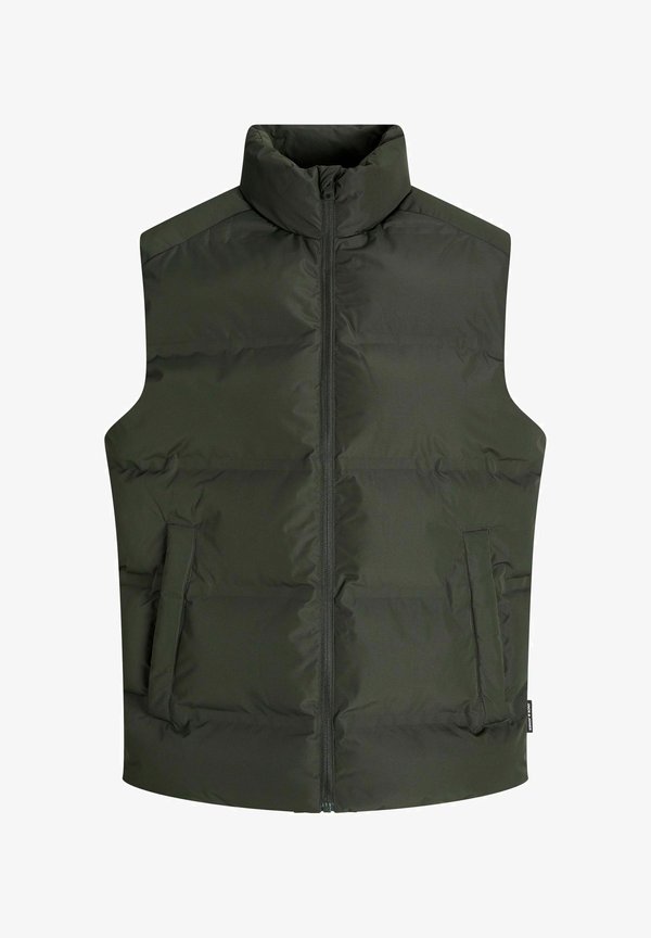 Jack & Jones JJESOHO BODYWARMER COLLAR - Waistcoat - rosin