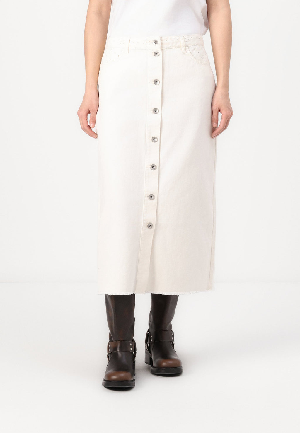 ONLY ONLELSA MIDI SKIRT