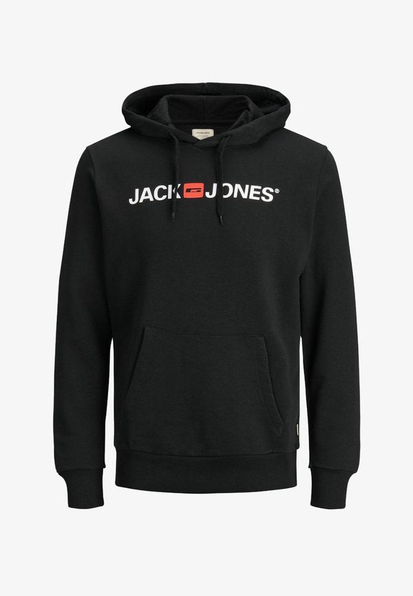 Jack & Jones JJECORP LOGO - Hoodie - black