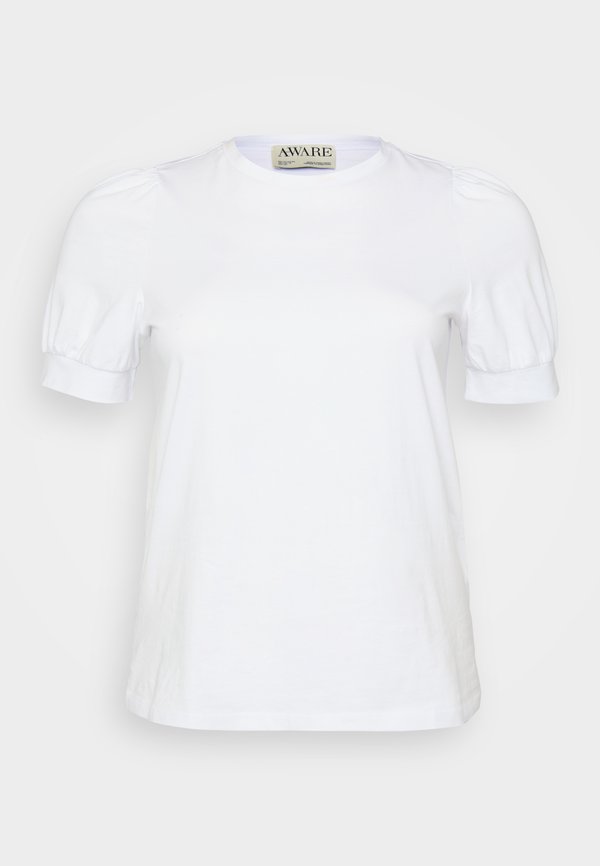 Vero Moda Curve VMCKERRY O NECK - Basic T-shirt - bright white
