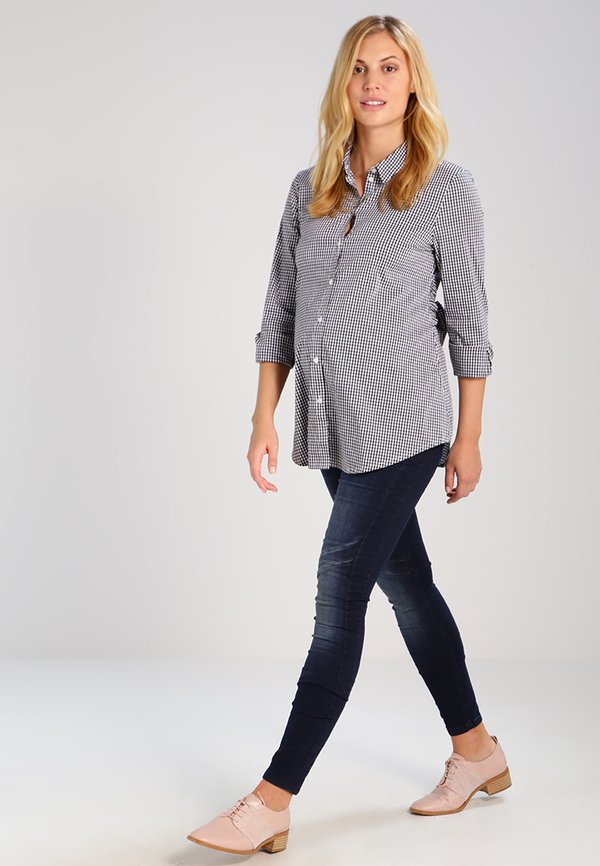 ISABELLA OLIVER JESSICA MATERNITY GINGHAM SHIRT