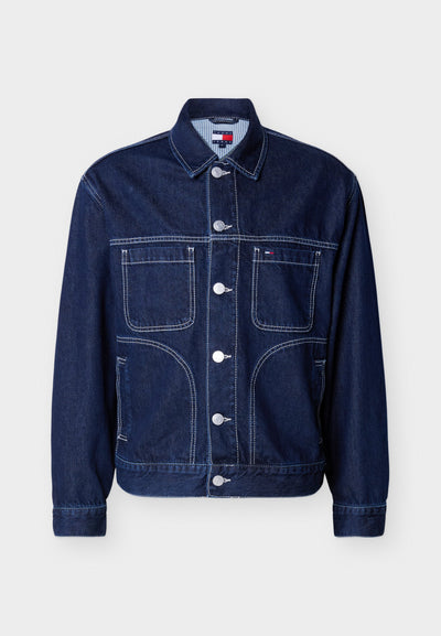 RELAXED DENIM TRUCKER JACKET