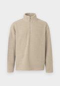 YOURTURN by Zalando UNISEX SHERPA RELAXED FIT QUARTER-ZIP SWEATSHIRT