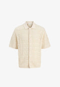 Jack & Jones Knitted Knitted - Shirt - sea salt