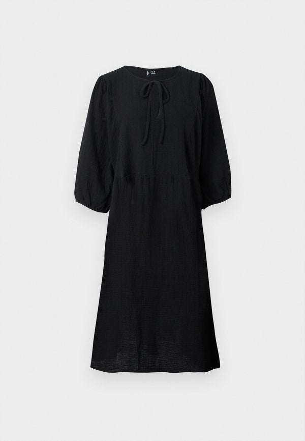 Vero Moda Curve VMCNATALIE DRESS  - Day dress - black
