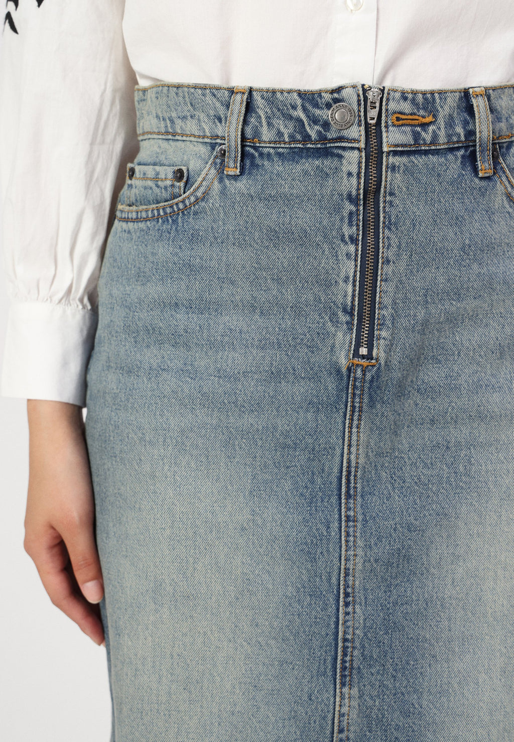 ONLY ONLBAXTER ZIP MAXI SKIRT