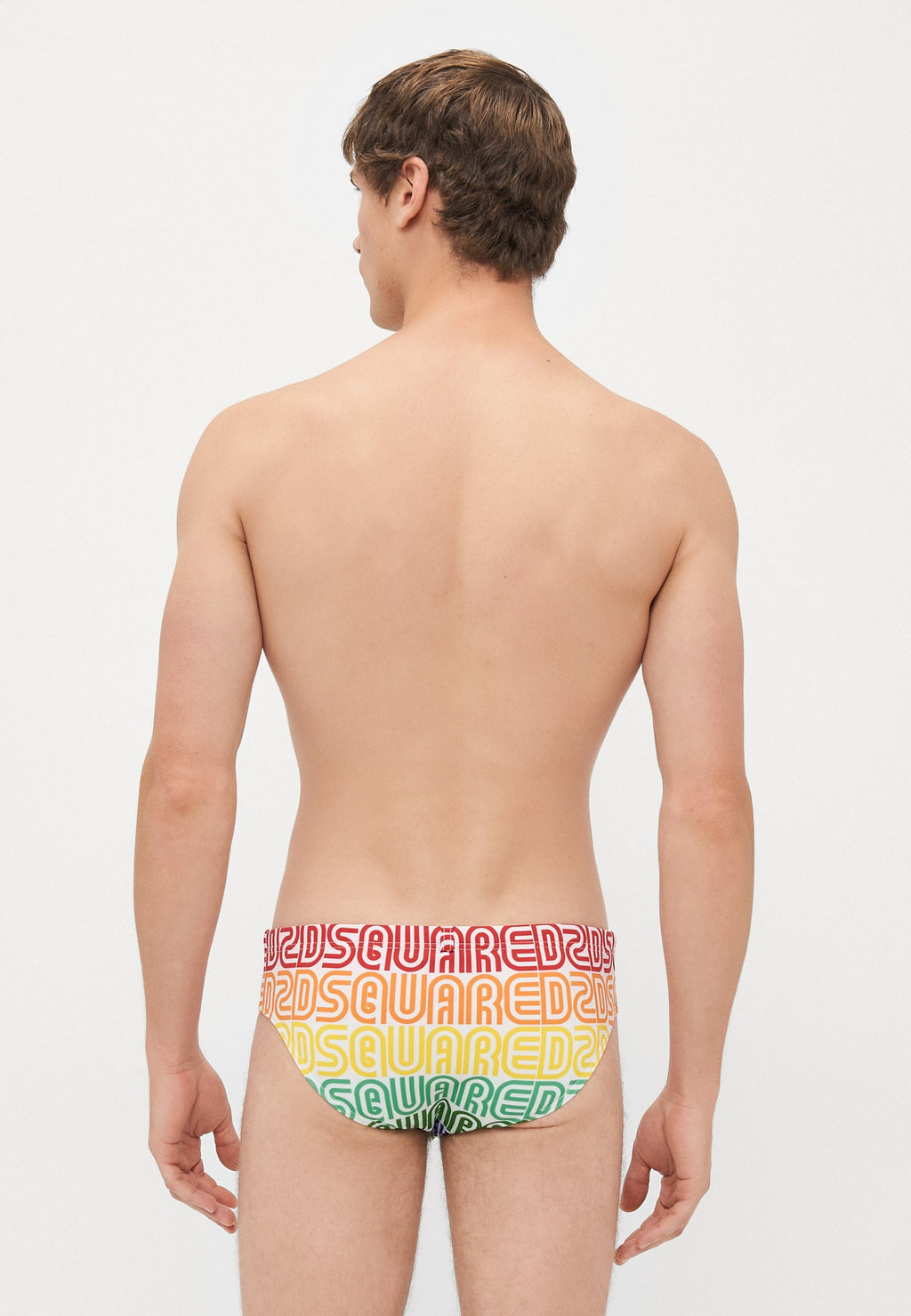 Dsquared2 NEOCLASSIC ALLOVER LOGO SWIM BRIEF