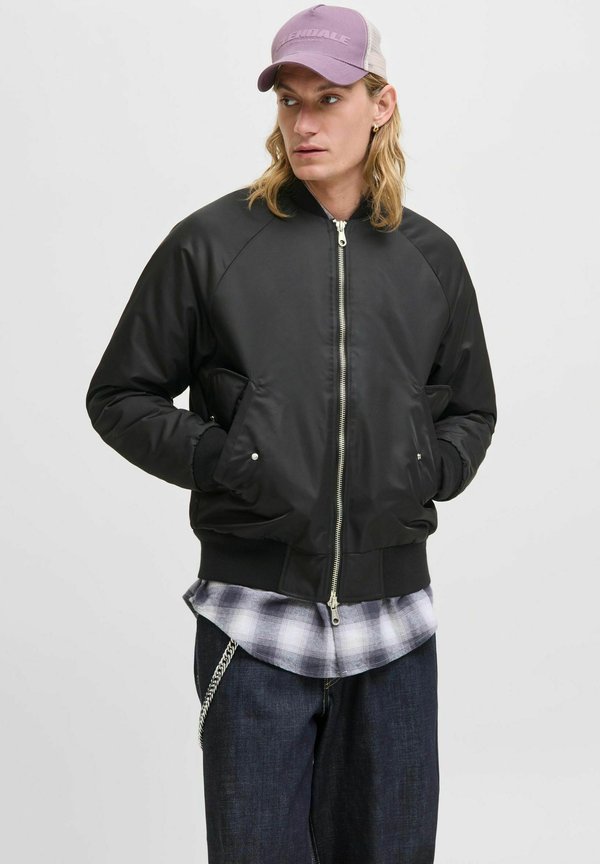 Jack & Jones Bomber Bomber - Bomber Jacket - black