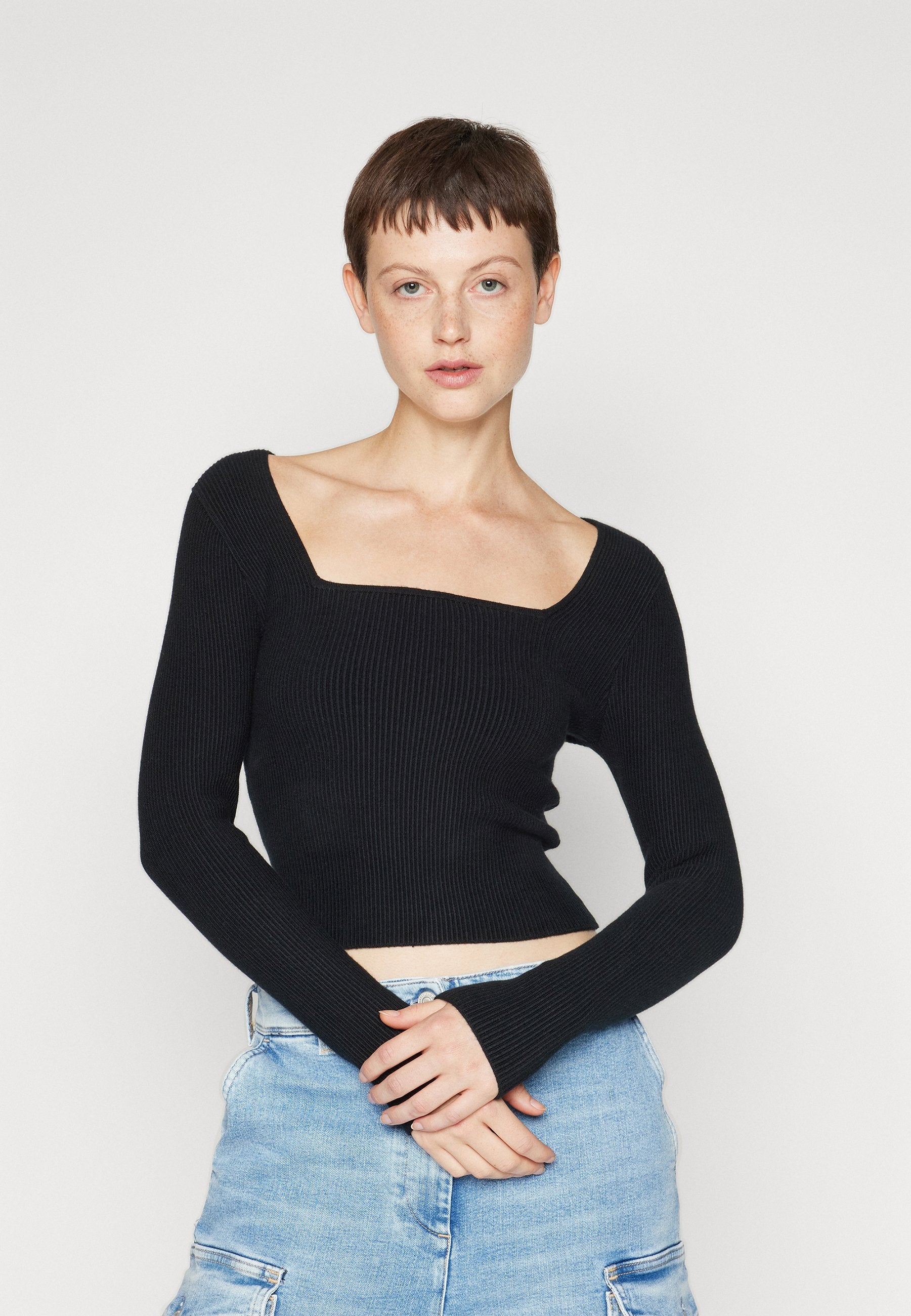 Abercrombie & Fitch OTTOMAN NECK REORDER