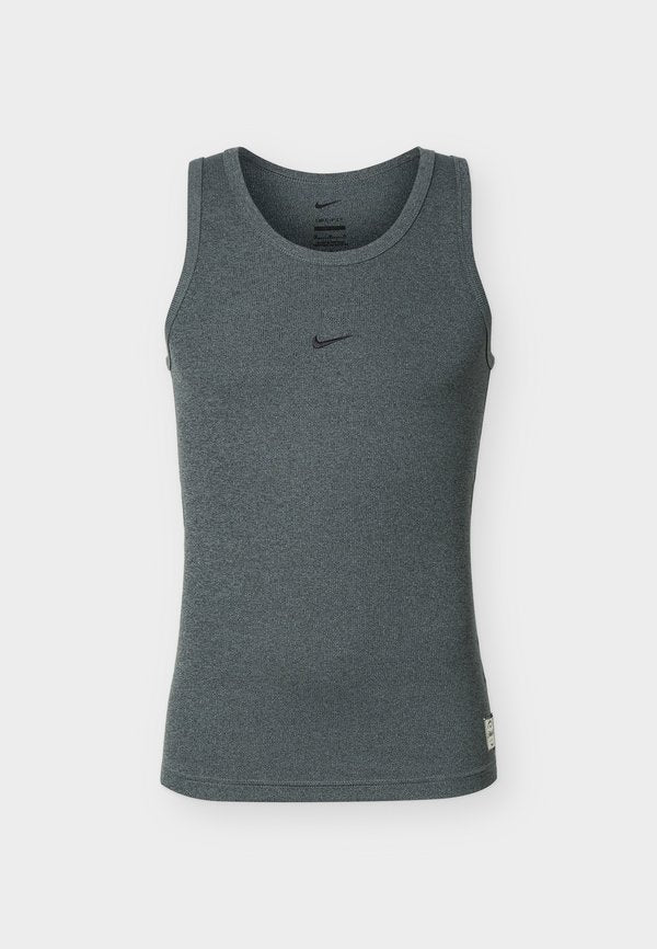 Nike Performance TANK - Top - dark smoke grey/smoke grey/black