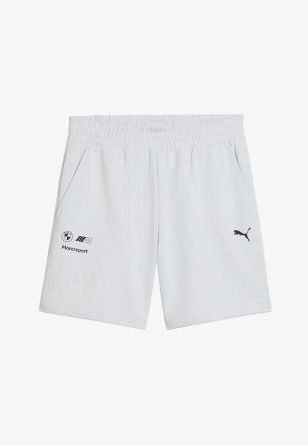 Puma BMW M MOTORSPORT ESSENTIALS SHORTS - Tracksuit bottoms - silver mist