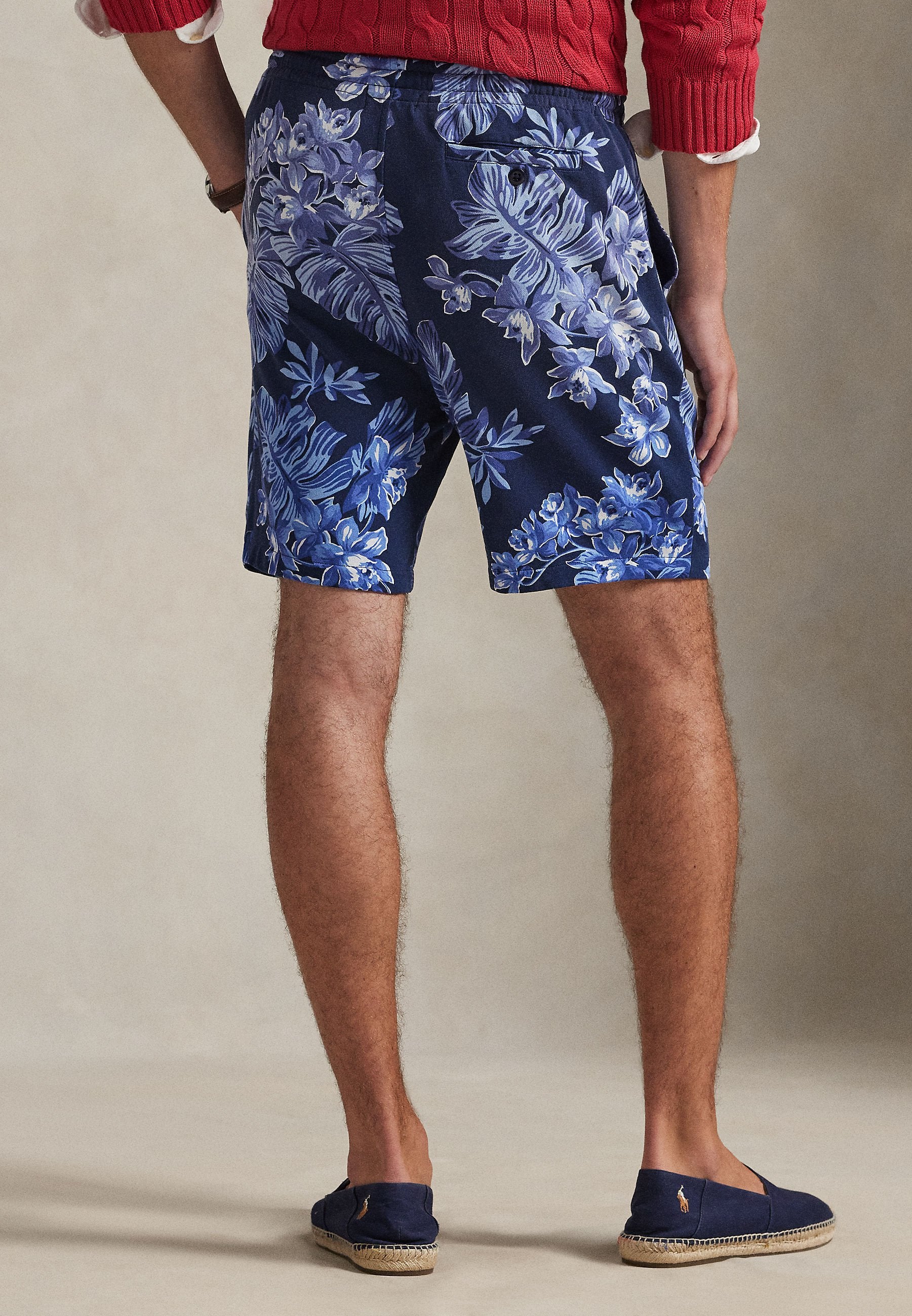 Polo Ralph Lauren 7.5-INCH TROPICAL-PRINT SPA TERRY SHORT
