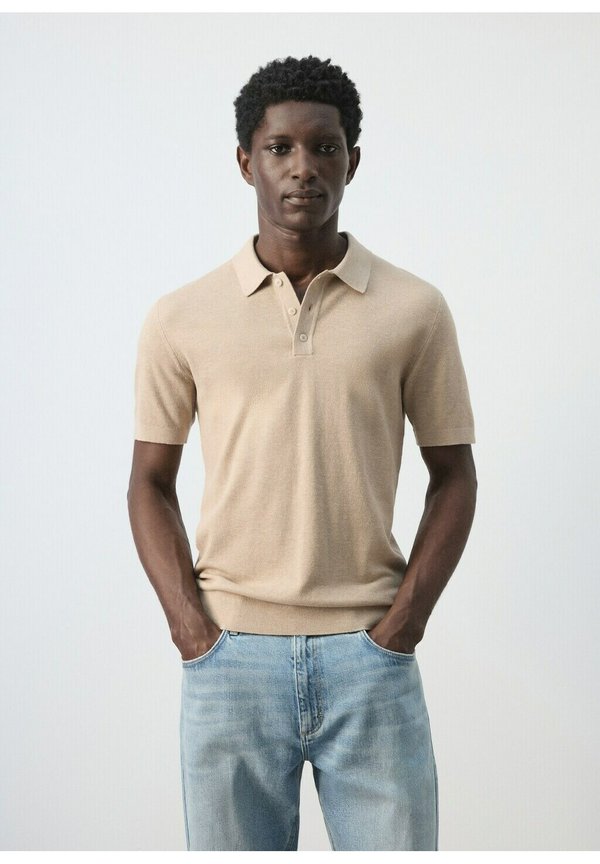 Mango ADULT - Polo shirt - beige