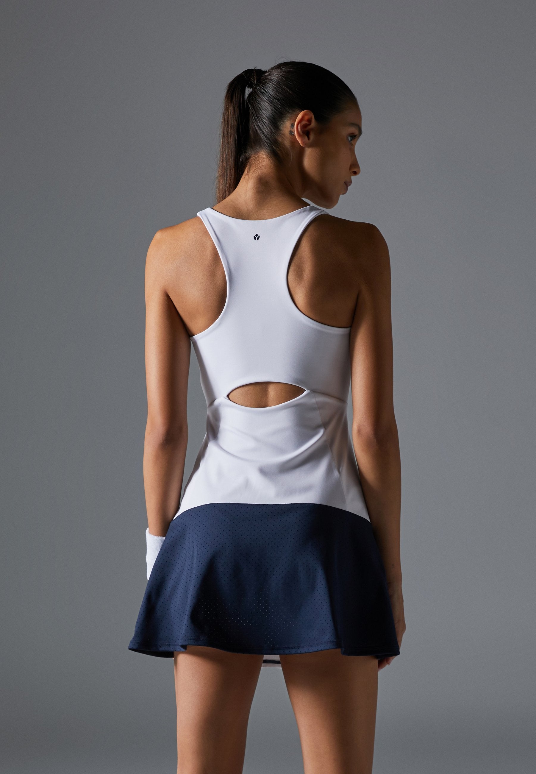 Even&Odd active TENNIS DRESS WITH CUTS OUTS AND RACER BACK