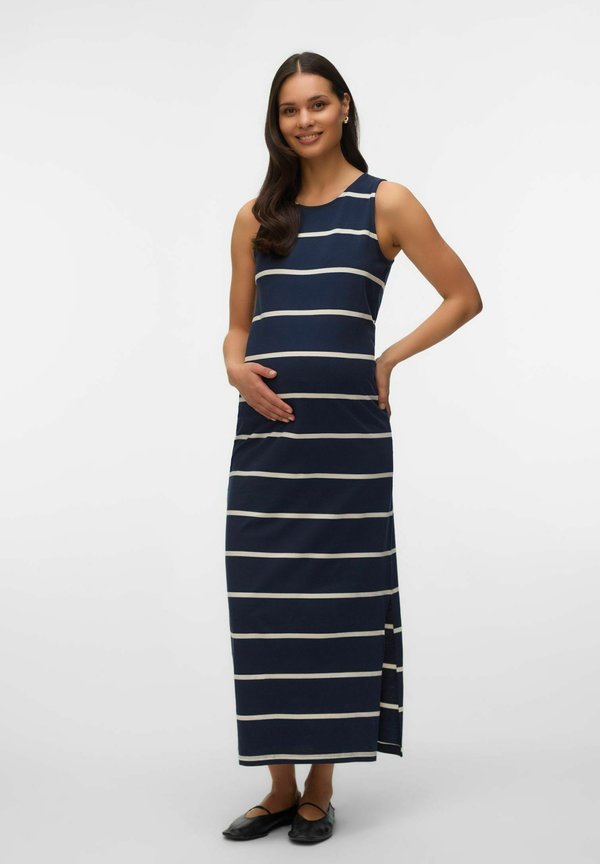 Vero Moda VMMDINA Maternity - Maxi dress - navy blazer