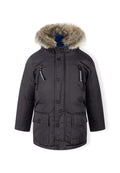 PARKA WITH FUR TRIM HOOD Media 1