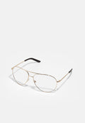 Nike Sportswear CHANCE UNISEX - Blue light glasses - gold-coloured