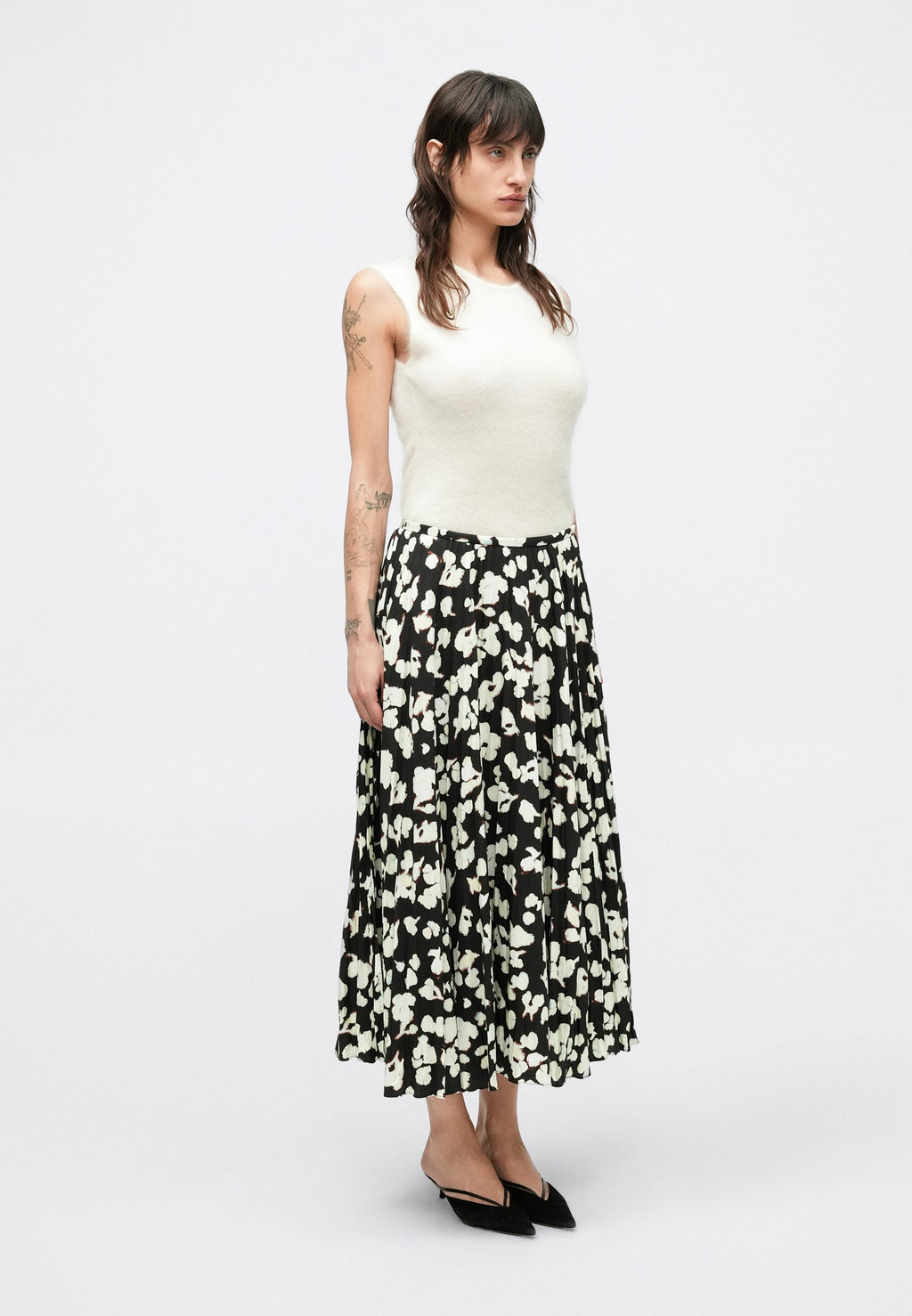 Proenza Schouler White Label RUNA SKIRT PRINTED