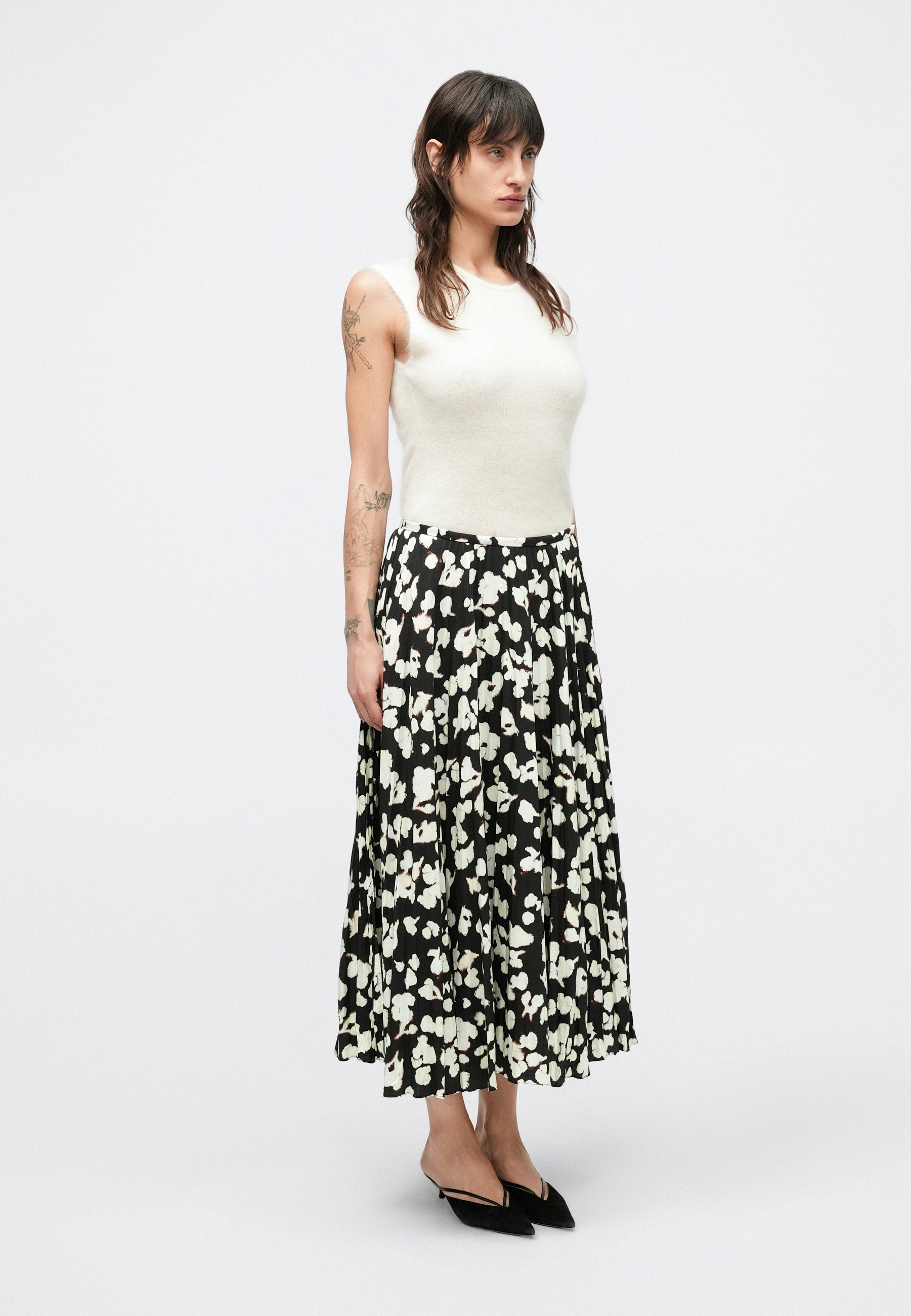 Proenza Schouler White Label RUNA SKIRT PRINTED