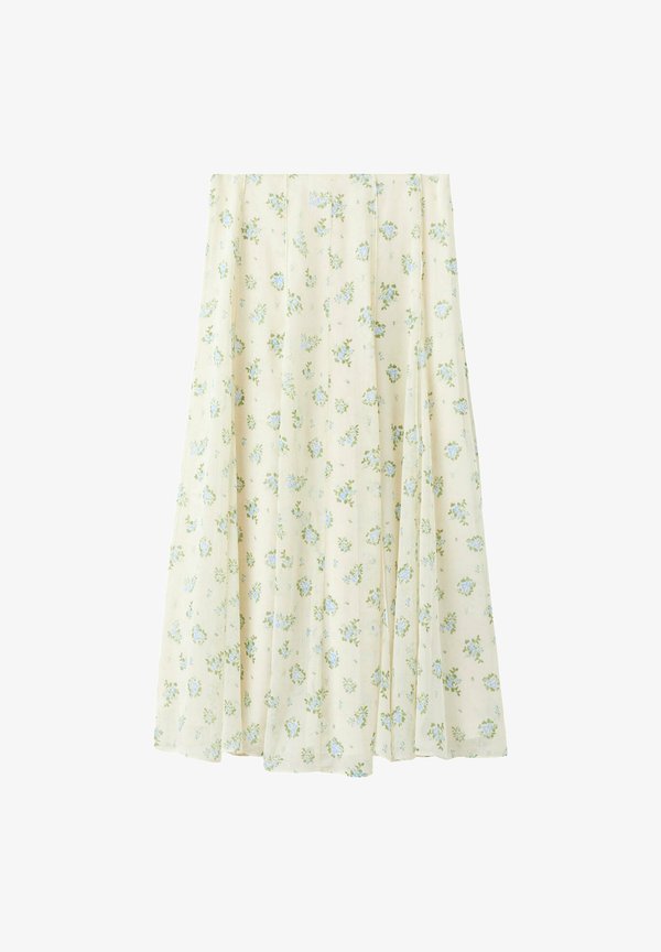 Mango ADULT - Maxi skirt - off-white