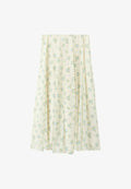 Mango ADULT - Maxi skirt - off-white