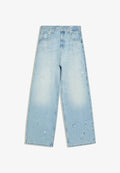 Bershka SUPER BAGGY - JEANS - Baggy Jeans - light blue